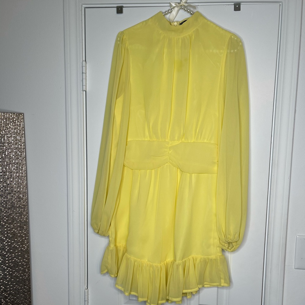 Yellow Tea Dress